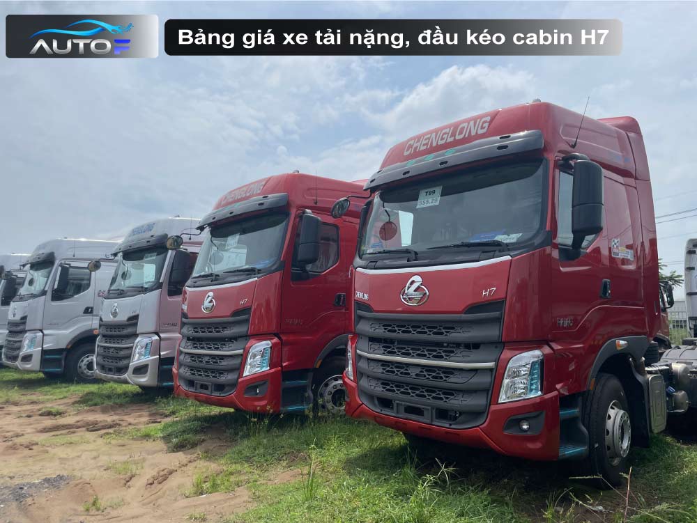 Chenglong H7: Bảng giá xe tải nặng, đầu kéo cabin H7 (10/2022)